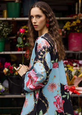 Mushq La Dolce Hemline Embroidered Lawn Suits Unstitched 3 Piece - MQ25LDH 8A RENATA